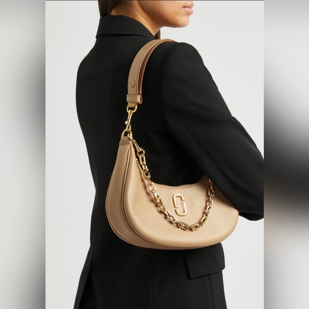 The J Marc Curve Shoulder Bag - Picture 1 of 15